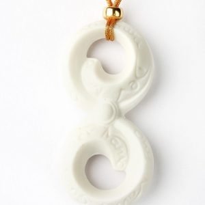 Colgante Infinito & Ong Namo Blanco