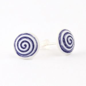 Pendientes Enfado Azul