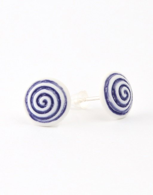 Pendientes Enfado Azul