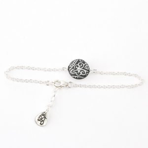 Pulsera Ying Yang por un lado