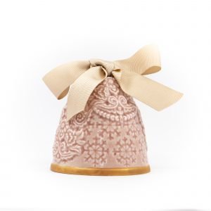 Campana Navideña Rosa
