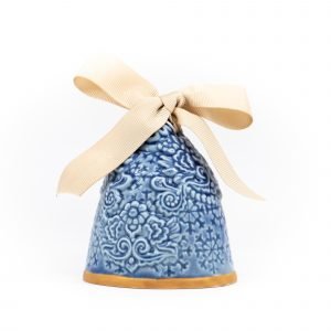 Campana Navideña Azul